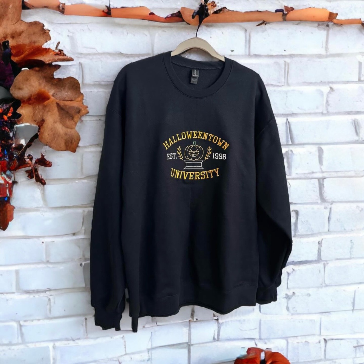 Halloweentown University embroidered crewneck